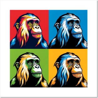 Pop Art Uakari - Primate Conservation Posters and Art